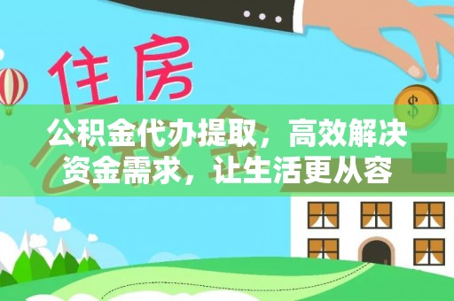 普格公积金代办提取，高效解决资金需求，让生活更从容