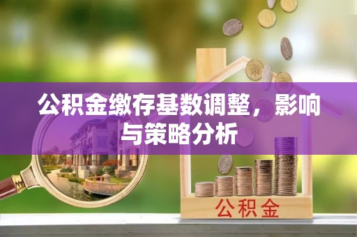 普格公积金缴存基数调整，影响与策略分析