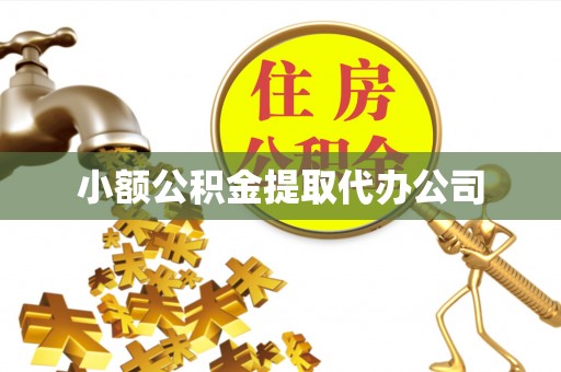 普格小额公积金提取代办公司