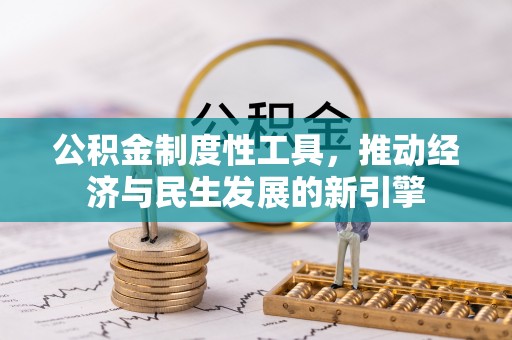 普格公积金制度性工具，推动经济与民生发展的新引擎