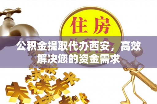 普格公积金提取代办西安，高效解决您的资金需求