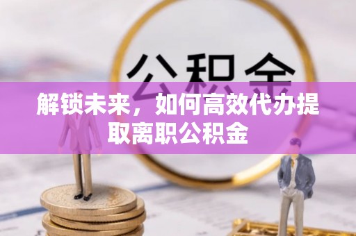 普格解锁未来，如何高效代办提取离职公积金