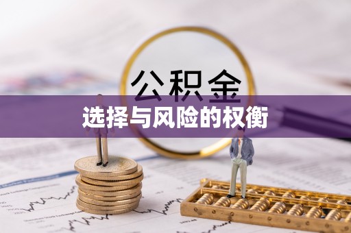 普格选择与风险的权衡