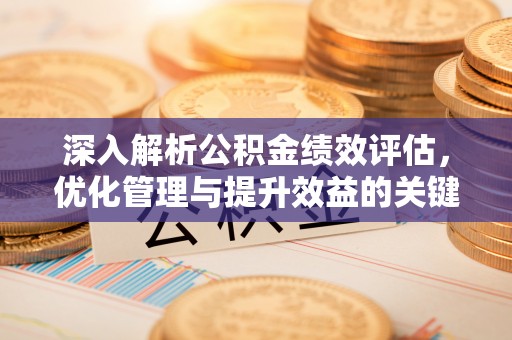 普格深入解析公积金绩效评估，优化管理与提升效益的关键路径