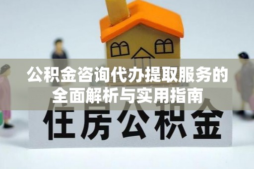 普格公积金咨询代办提取服务的全面解析与实用指南