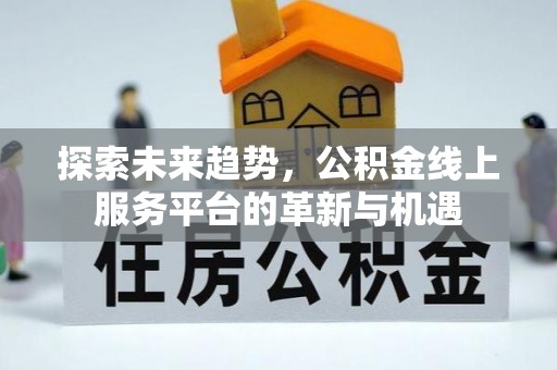 普格探索未来趋势，公积金线上服务平台的革新与机遇