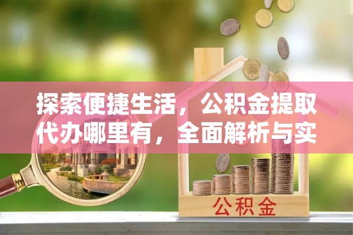 普格探索便捷生活，公积金提取代办哪里有，全面解析与实用指南