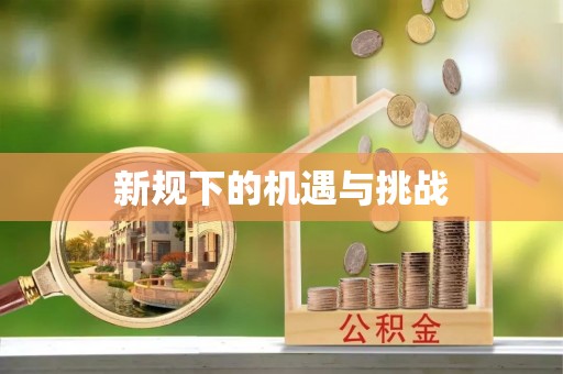 普格新规下的机遇与挑战