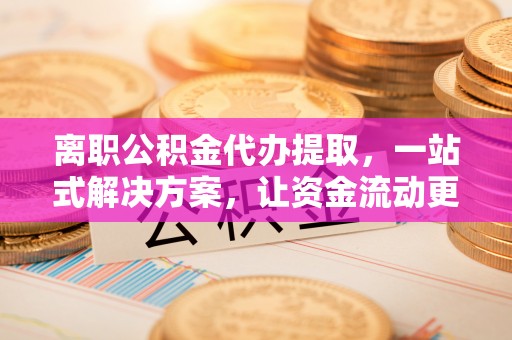 普格离职公积金代办提取，一站式解决方案，让资金流动更便捷