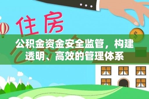 普格公积金资金安全监管，构建透明、高效的管理体系