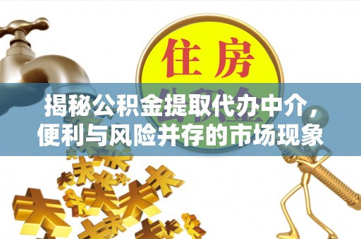 普格揭秘公积金提取代办中介，便利与风险并存的市场现象