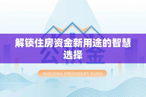 普格解锁住房资金新用途的智慧选择