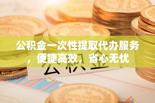 普格公积金一次性提取代办服务，便捷高效，省心无忧