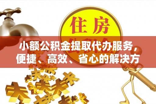 普格小额公积金提取代办服务，便捷、高效、省心的解决方案