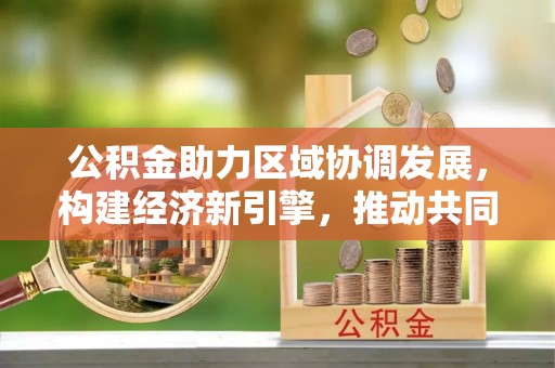 普格公积金助力区域协调发展，构建经济新引擎，推动共同富裕