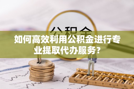 普格如何高效利用公积金进行专业提取代办服务？